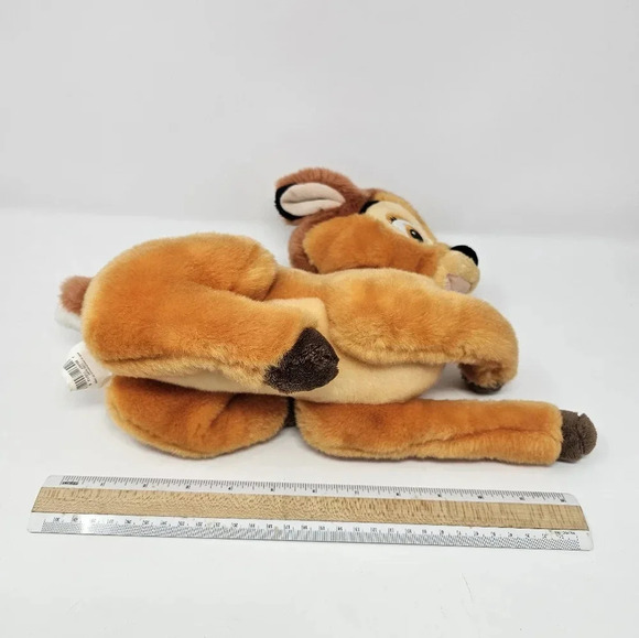 Bambi Plush Disney Store Exclusive Sitting Stuffed Animal Deer Baby 13” - Picture 8 of 9